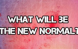 text: what will be the the new normal?