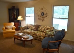 Vacation home living room