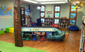 Kids room at the library